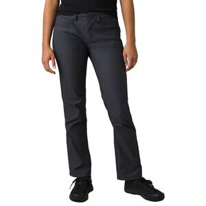 Prana Halle Hiking Pants Gray Womens 16 Reg Hiking Roll Up Outdoor Travel Cargo